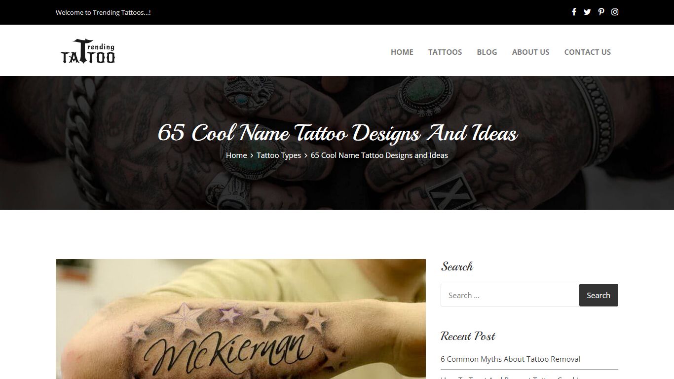 65 Catchy Name Tattoos Designs and Ideas [2022 Updated] - Trending Tattoo