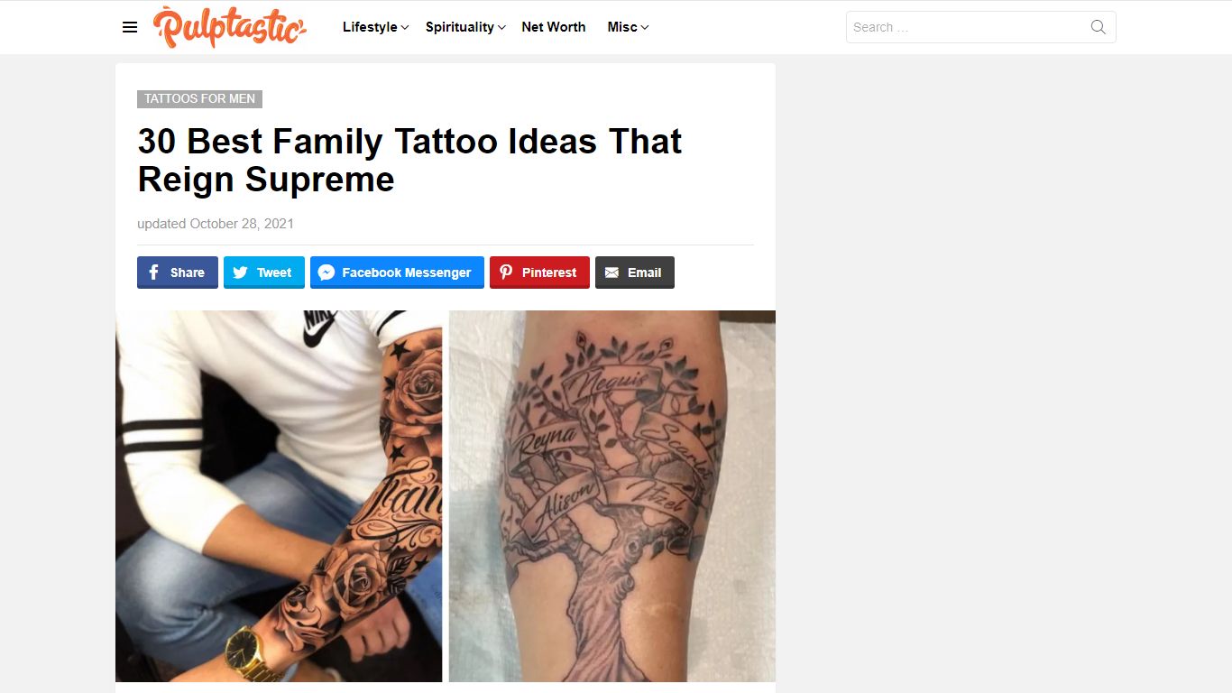 30 Best Family Tattoo Ideas That Reign Supreme - Pulptastic